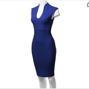 Elegant Cocktail Sleeveless Dress